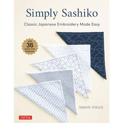 Afbeelding van Simply Sashiko: Classic Japanese Embroidery Made Easy (With 36 Actual Size Templates)
