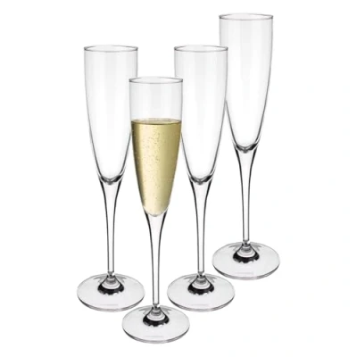 Afbeelding van Villeroy &amp; Boch Maxima champagneglas, 4 stuks, 120 ml, kristalglas, doorzichtig