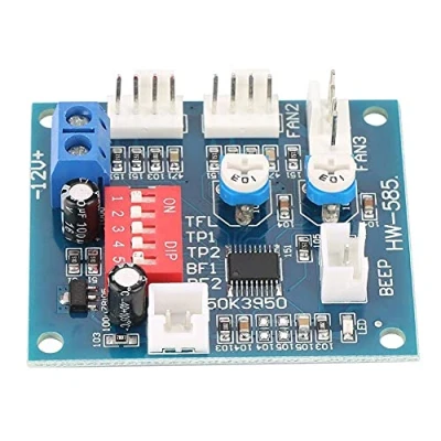 Afbeelding van PWM Standalone Fan Controller DC 12V 4 draads Thermostaat, Speed met Sensor, DIY Module Board voor PC Temperatuur + Buzzle &amp; Probe