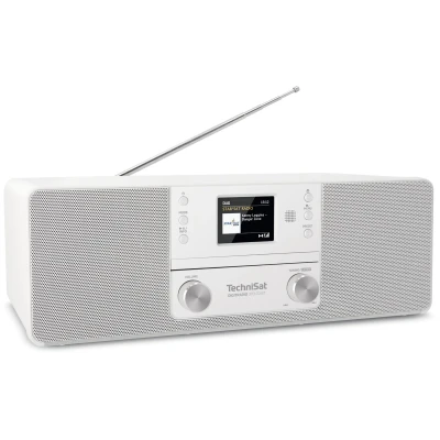Afbeelding van Technisat DIGITRADIO 370 CD BT DAB+/FM radio wit met speler