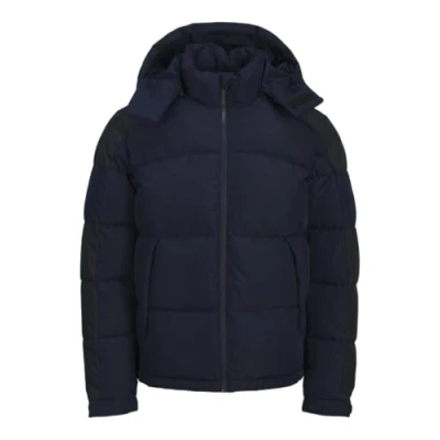 Afbeelding van JACK&amp;JONES JCOAERO Puffer SN Bufferjas voor heren, Navy Blazer, Detail: antraciet Blocking, XXL, Blazer/Detail: XXL