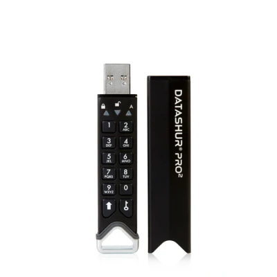 Afbeelding van iStorage datAshur Pro2 USB stick 32 GB Zwart IS FL DP2 256 3.2 Gen 1