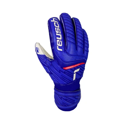Afbeelding van Reusch Attrakt Grip Finger Support Junior Voetbalhandschoenen voor kinderen met Expanse Cut en vingerbescherming