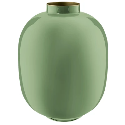 Afbeelding van Pip Studio Bloemenvaas Groene vaas Metaal 32cm