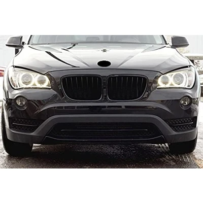 Afbeelding van Radiator sport front rib grill zwart mat registratie gratis set