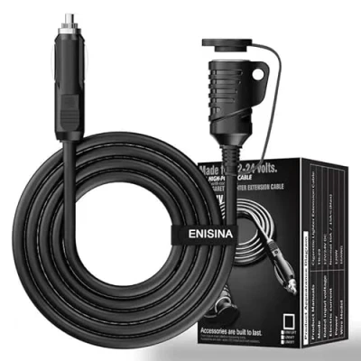 Afbeelding van Auto sigarettenaansteker Verlengsnoer DC 12 V/24 V 16AWG voor aansluiting（1.5M）