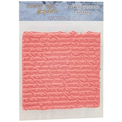 Afbeelding van Stampers Anonymous BG022 Wendy Vecchi Cling Rubber Stempel 5&quot; x Script