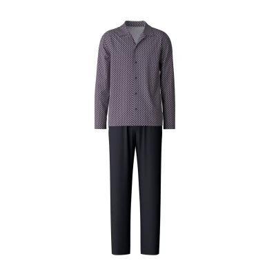 Afbeelding van Calida DURCHGEKNÖPFT Pyjama, Heren, Maat: XXL, Mars red