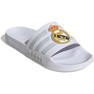 Afbeelding van adidas Performance Adilette REAL Madrid Unisex Zaalvoetbalschoenen, Maat: 47 1/3, White/solid grey Kunststof