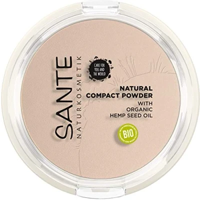 Afbeelding van Sante Deco Compact Make up 01 Cool Ivory, 9 gram