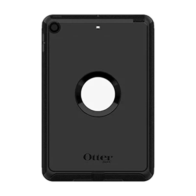 Afbeelding van OtterBox Defender Case voor iPad Mini 7,9 Inch (5e gen 2019), schokbestendig, ultra robuuste met ingebouwde schermbeschermer, 2x getest volgens militaire standaard, Zwart