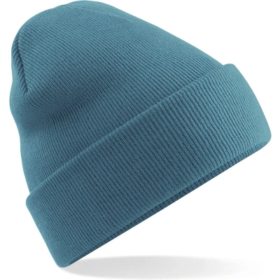 Afbeelding van Basic winter muts airforce blauw 100% acryl wintermuts