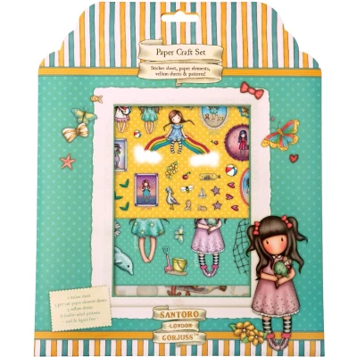Afbeelding van Craft Set Paper, stickers &amp; vellum Gorjuss Essentials nr.04