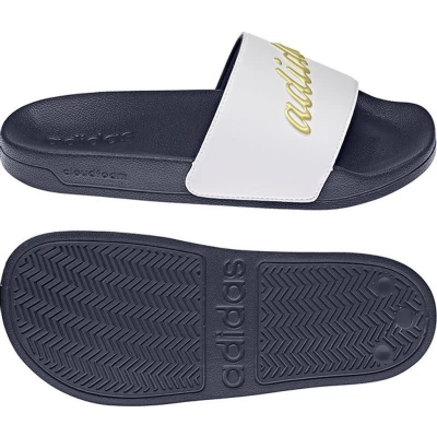 Afbeelding van adidas Performance Claquette Adilette Shower Badslippers, Dames, Maat: 38, White Kunststof