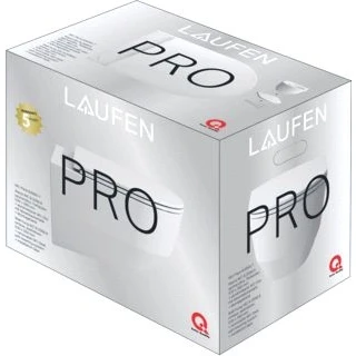 Afbeelding van Laufen Pro Pack wandcloset rimless met closetzitting SC EASYFIT
