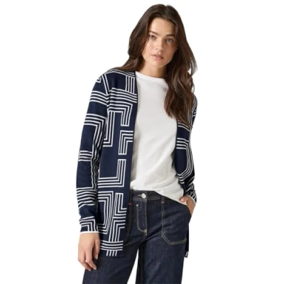 Afbeelding van CECIL Open vest, Deep Petrol, L