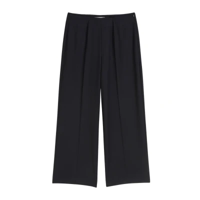 Afbeelding van Marc O&#039;Polo Culotte Style Clean LOOK Broek, Dames, Maat: 32, Deep night blue