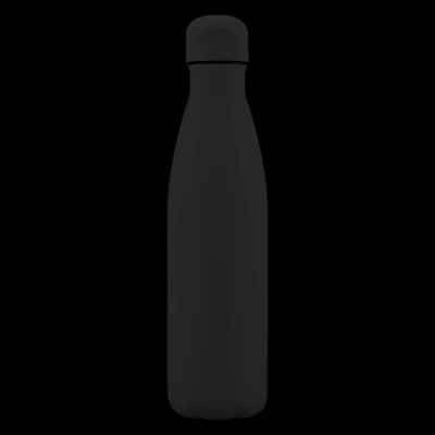 Afbeelding van RVS waterfles 75cl Zwart