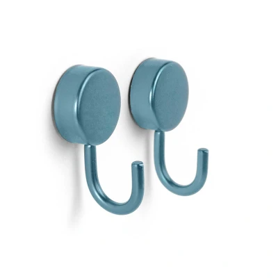Afbeelding van Trendform Magneet Porta Hook Set Van 2 Blauw 5x2,2x2,5cm Nice thingZ