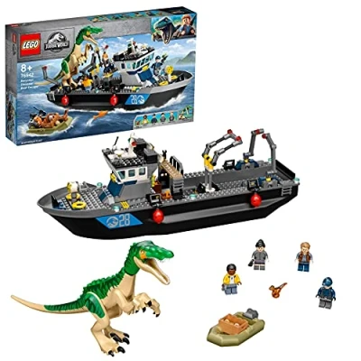 Afbeelding van LEGO Jurassic World Bootontsnapping van Dinosaurus Baryonyx 76942