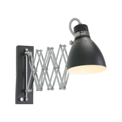 Afbeelding van Steinhauer Spring Wandlamp Zwart