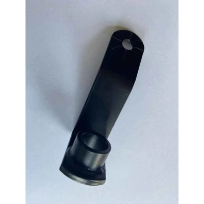 Afbeelding van Handvat FF 120 mm lang links zwart p/stuk 111231 120mm