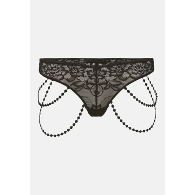 Afbeelding van Lascana Jette BY String, Dames, Maat: 32/34, Black