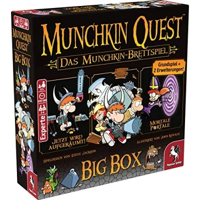 Afbeelding van Munchkin Quest: Big Box [Duitse versie]