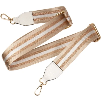 Afbeelding van Clair webbing strap champagne
