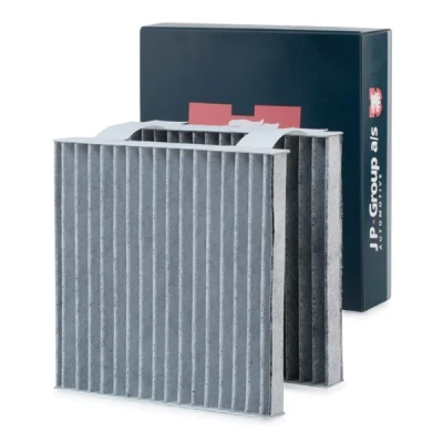 Afbeelding van JP GROUP 1428102800 Interieurfilter Carbon filter 187mm 188mm 25mm BMW: X3, X4