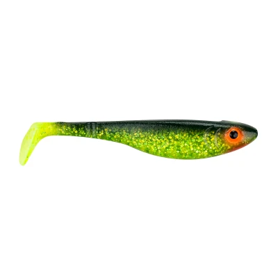 Afbeelding van Abu Garcia Svartzonker Mcprey Black Chartreuse (12cm) (11,5g) (4 stuks) Shad