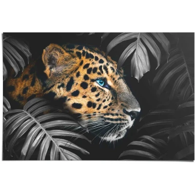 Afbeelding van Reinders! Poster Luipaard Jungle blikvanger diermotief modern