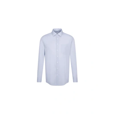 Afbeelding van Seidensticker Herren Business Hemd Regular Fit Bügelfrei Kent Kragen Langarm 100% Baumwolle
