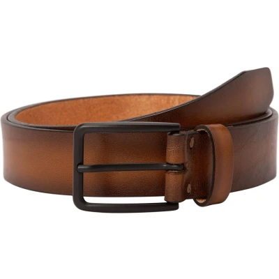 Afbeelding van LLOYD Leren Riem Men&#039;s Leather Belt W115 Cognac Bruine
