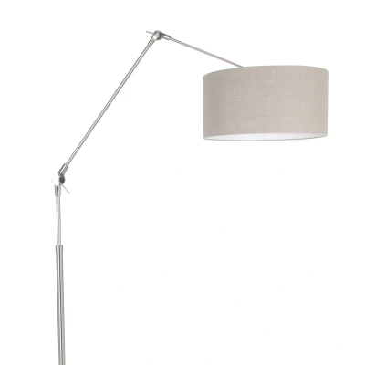Afbeelding van Steinhauer vloerlamp Prestige chic staal metaal 8101ST