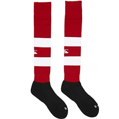 Afbeelding van CCC Team Hooped Sock Flag Red White 29 33
