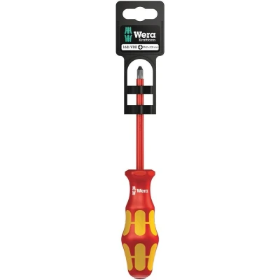 Afbeelding van Wera geïsoleerde schroevendraaier phillips ph2 x 100mm (Blisterverpakking)