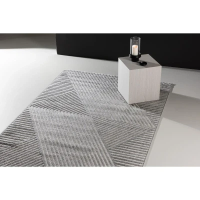 Afbeelding van Svea Marco vloerkleed 200 x 290 cm grijs Stof