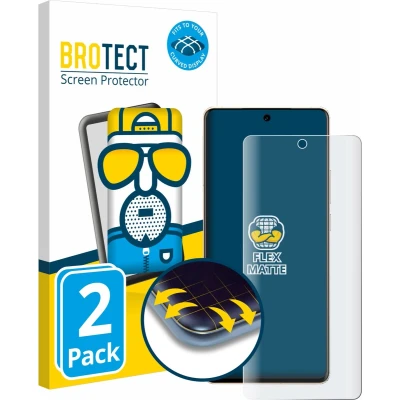 Afbeelding van BROTECT Screenprotector voor Vivo X100 Pro Folie Beschermfolie matte volledig dekking (2 Stuks)