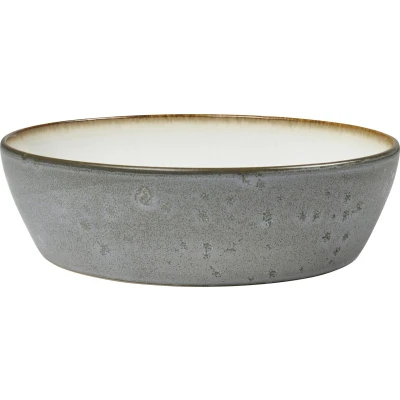 Afbeelding van BITZ Soepkom Dia. 18 x 5 cm Grijs/Crème