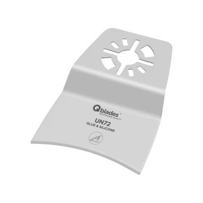 Afbeelding van Qblades UN72 multitool Segmentmes Concaaf Kit en Lijm 52mm (Universeel)