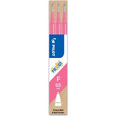 Afbeelding van Pilot Vullingen Frixion Ball en Click Roze 0.5mm 3 stuks