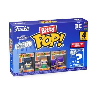 Afbeelding van Funko Pop! DC Batman 4 Pack Serie 4: 41 The Riddler 183 Batgirl 186 + Mystery