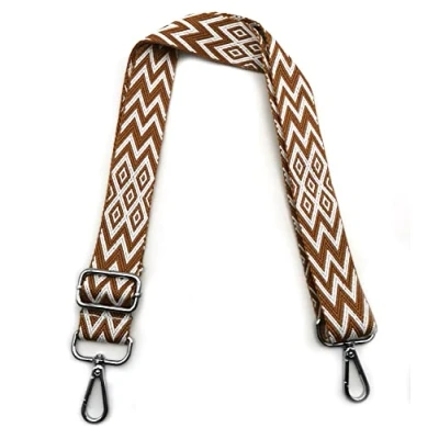 Afbeelding van Verstelbare Schouderriem voor Tassen, Tasriemen Schoudertassen, met Zilver Gespen, Brede Vervanging 3.8cm Dames Crossbody, Handtassen, Camera, Bruin, #3
