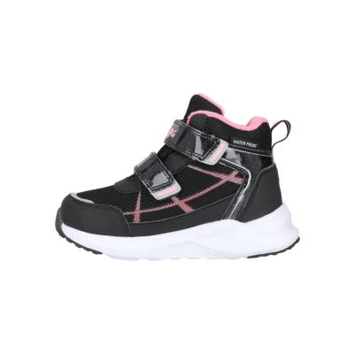Afbeelding van Zigzag Daras Sneakers hoog voor kinderen, Maat: 27, A black Pu