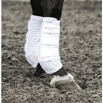Afbeelding van Equilibrium Beenbeschermers Stretch &amp; Flex Training Wit XL
