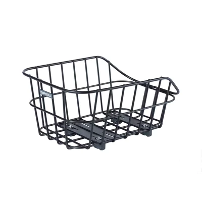 Afbeelding van Basil achtermand cento alu wsl 22 liter Mat zwart