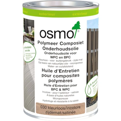 Afbeelding van Osmo Polymeer Composiet Onderhoudsolie Onderhoud Schutting Vlonderplanken Impregneren