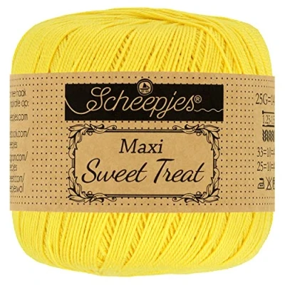 Afbeelding van Scheepjes Maxi Sweet Treat 280 Citroen Garen 10x25g