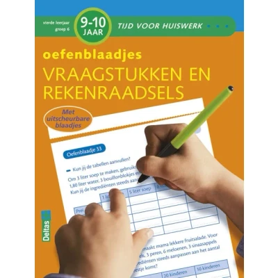 Afbeelding van Oefenblaadjes Vraagstukken en rekenraadsels 9 10 jr (Paperback)